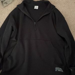 half zip up “PINK” jacket